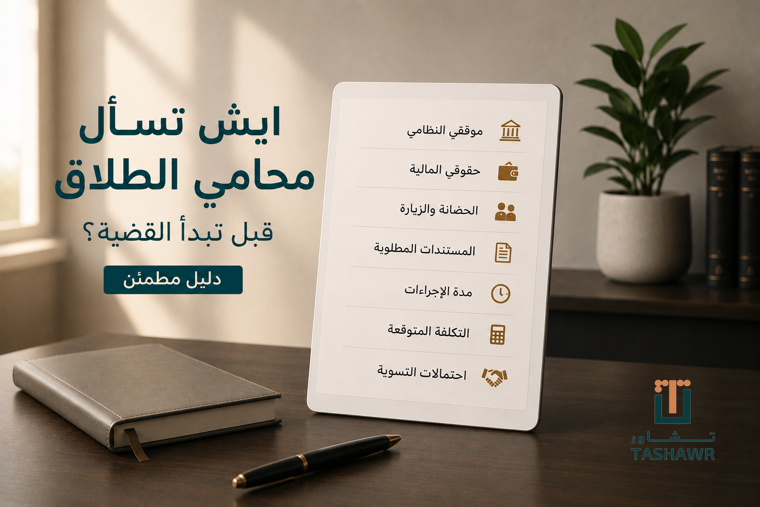 وش تسأل محامي الطلاق قبل تبدأ القضية؟ دليل مطمئن